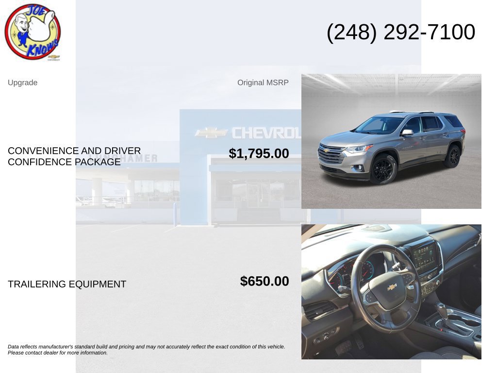 Certified 2018 Chevrolet Traverse LT FWD image 5