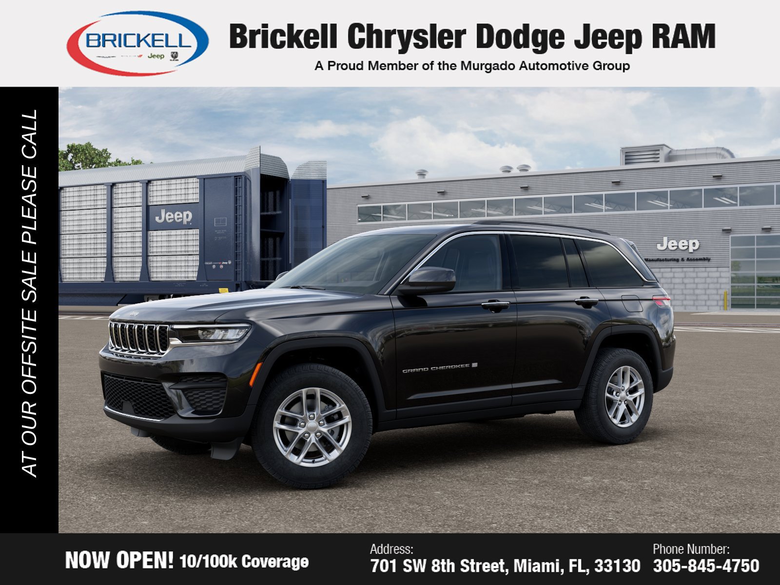 Used 2025 Jeep Grand Cherokee Laredo X AWD/4WD image 3