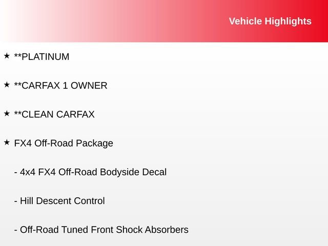 Used 2020 Ford F150 Platinum w/ Equipment Group 701A Luxury image 8