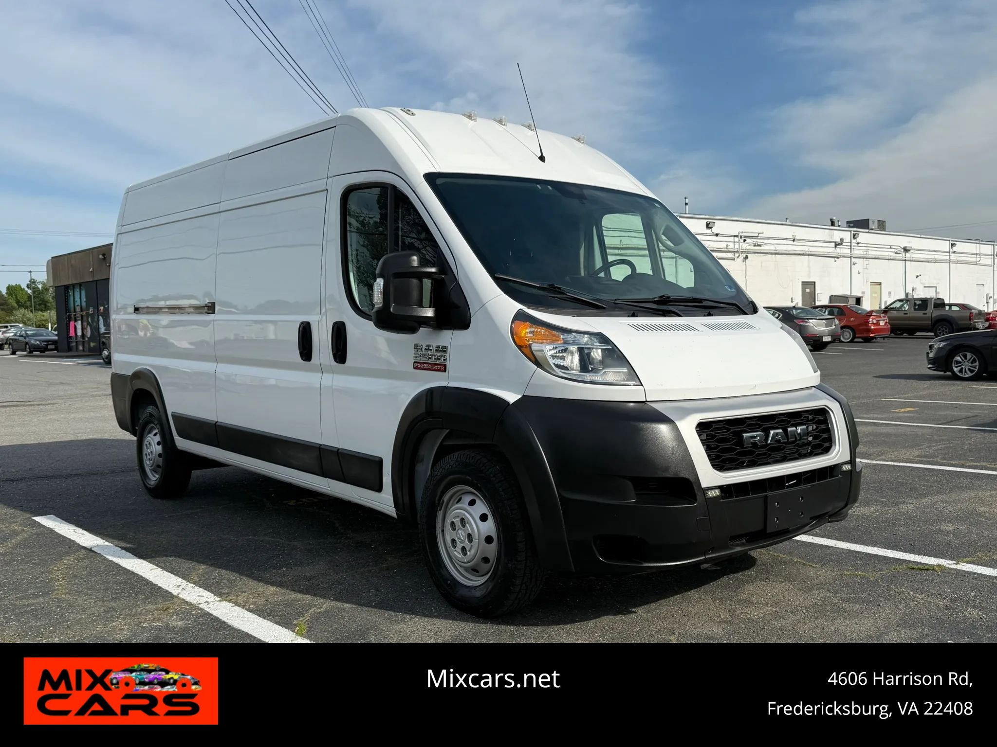 Used 2021 RAM ProMaster 2500