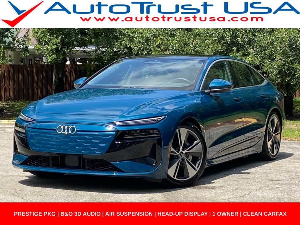 Used 2025 Audi A6 e-tron Prestige w/ Beige Warm Weather Package