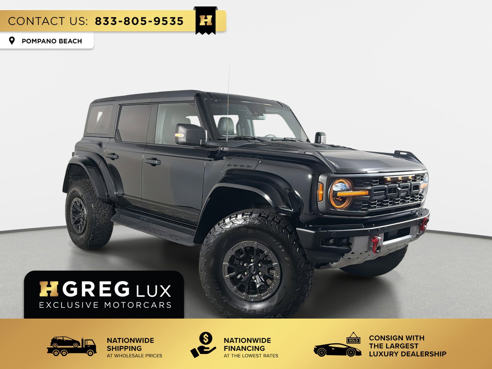 Used 2024 Ford Bronco Raptor w/ Interior Carbon Fiber Pack 6 AWD/4WD image 1