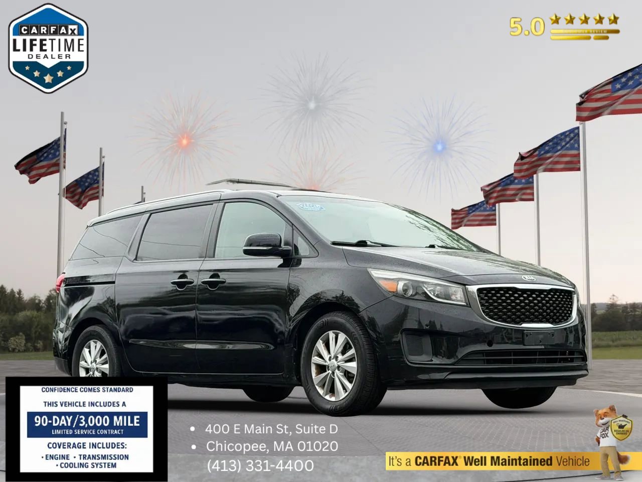 Used 2017 Kia Sedona LX w/ LX Essentials Premium Package