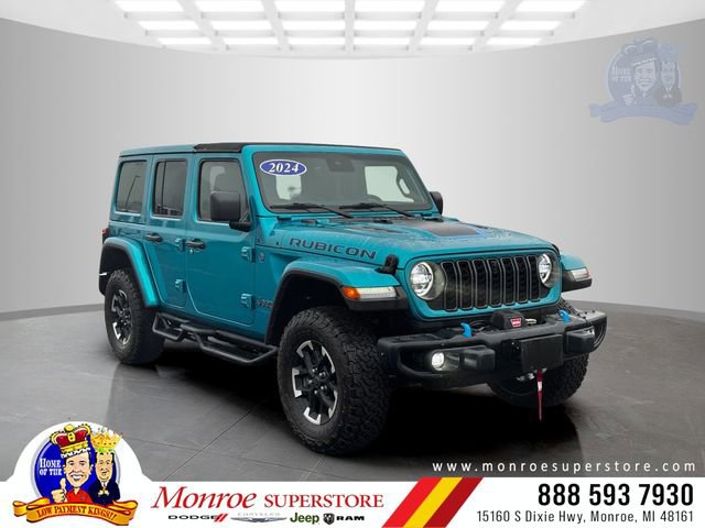 Used 2024 Jeep Wrangler Unlimited Rubicon 4xe image 1