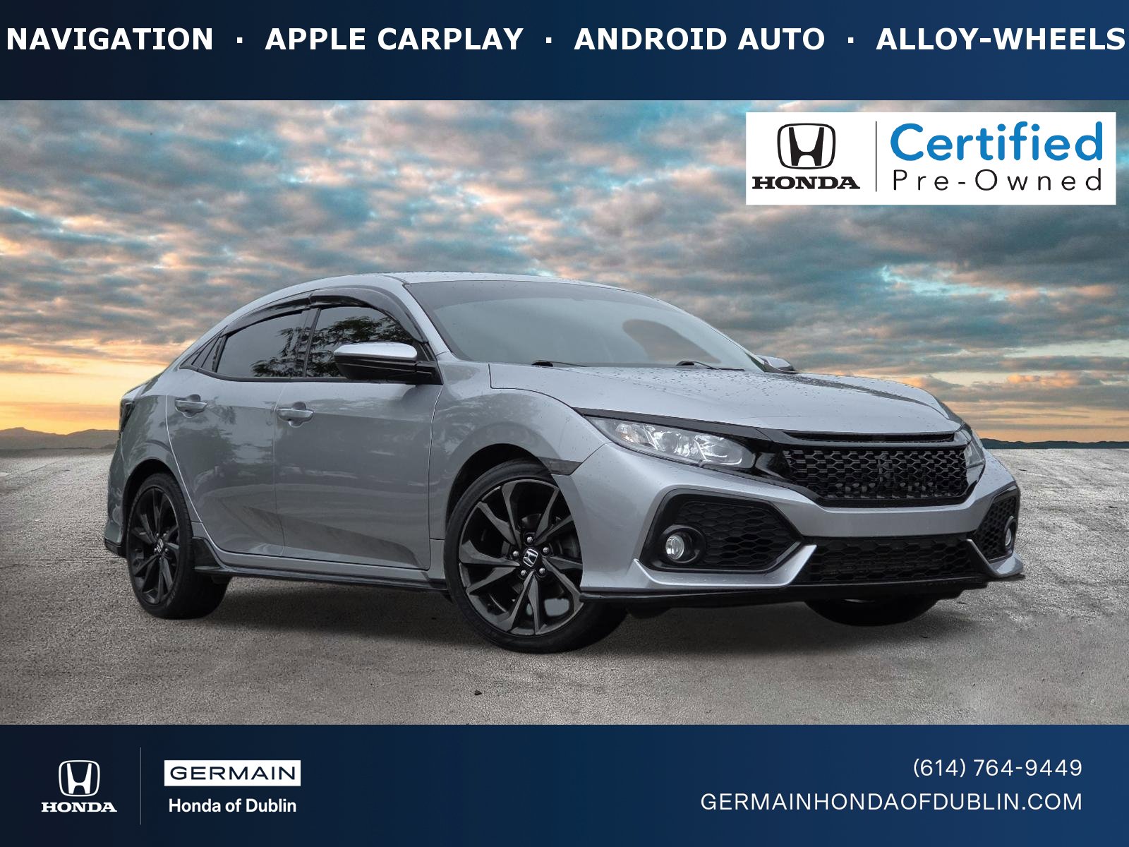 Certified 2017 Honda Civic Sport
