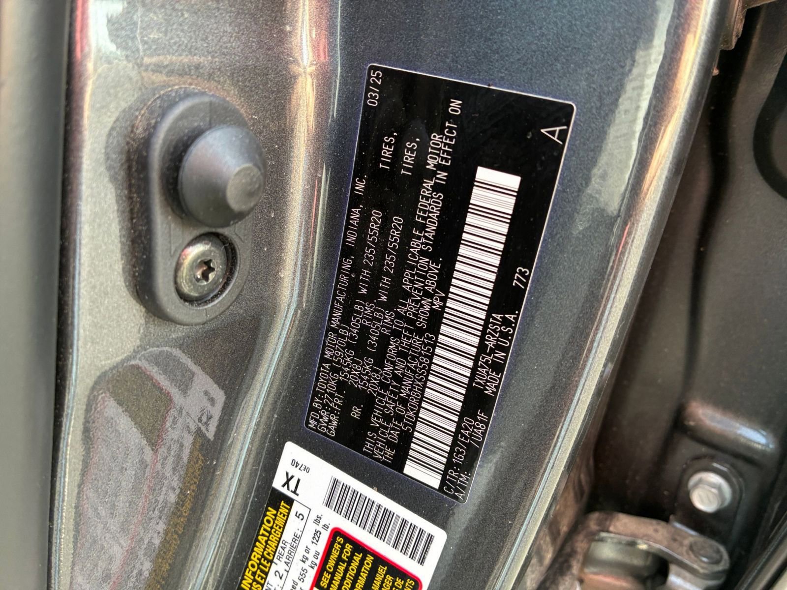 Used 2025 Toyota Highlander XSE image 34