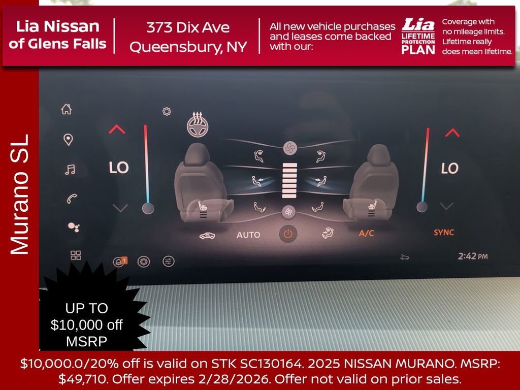 New 2025 Nissan Murano SL w/ Cargo Package image 20