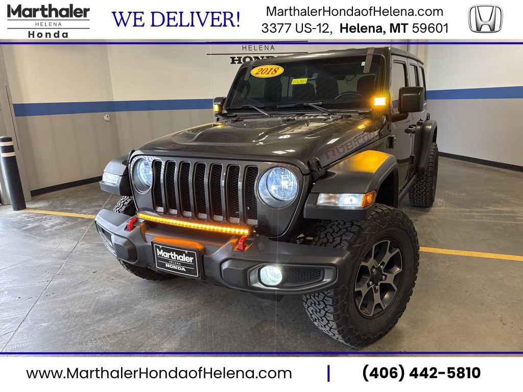 Used 2018 Jeep Wrangler Unlimited Rubicon