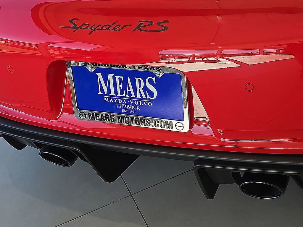 Used 2025 Porsche 718 Boxster Spyder RS image 19