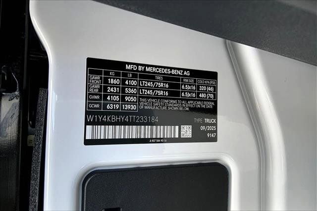 New 2026 Mercedes-Benz Sprinter 144 Cargo image 36