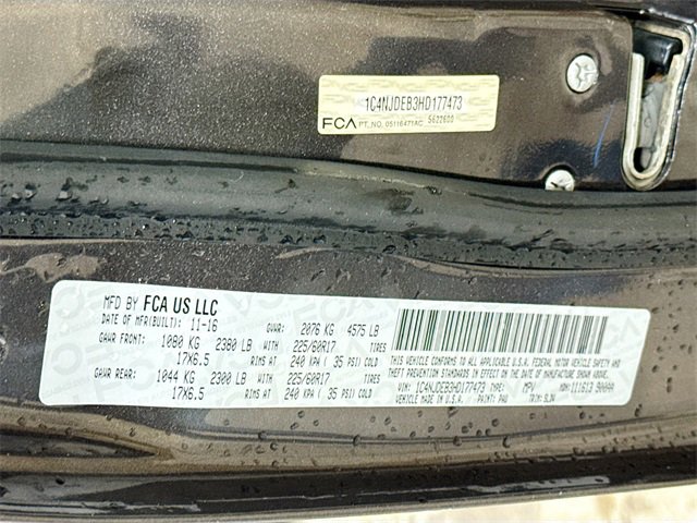 Used 2017 Jeep Compass High Altitude image 27