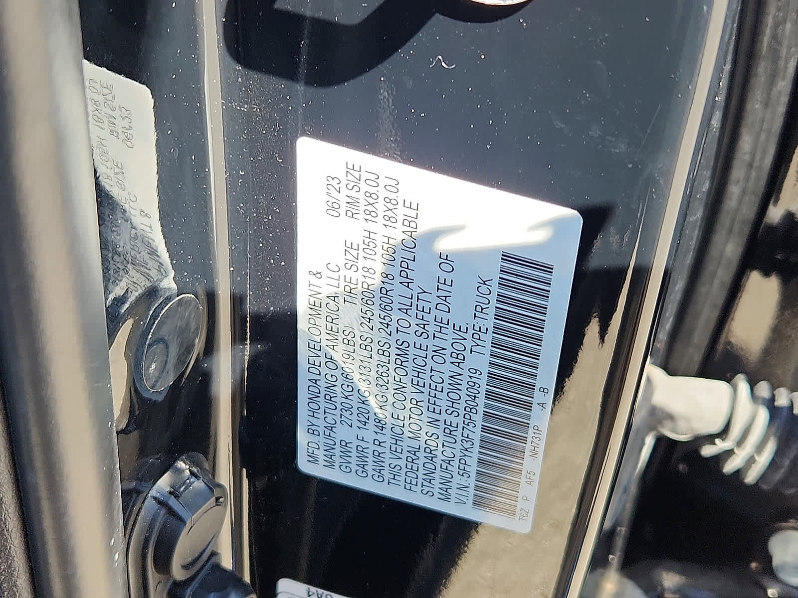 Used 2023 Honda Ridgeline RTL-E image 28