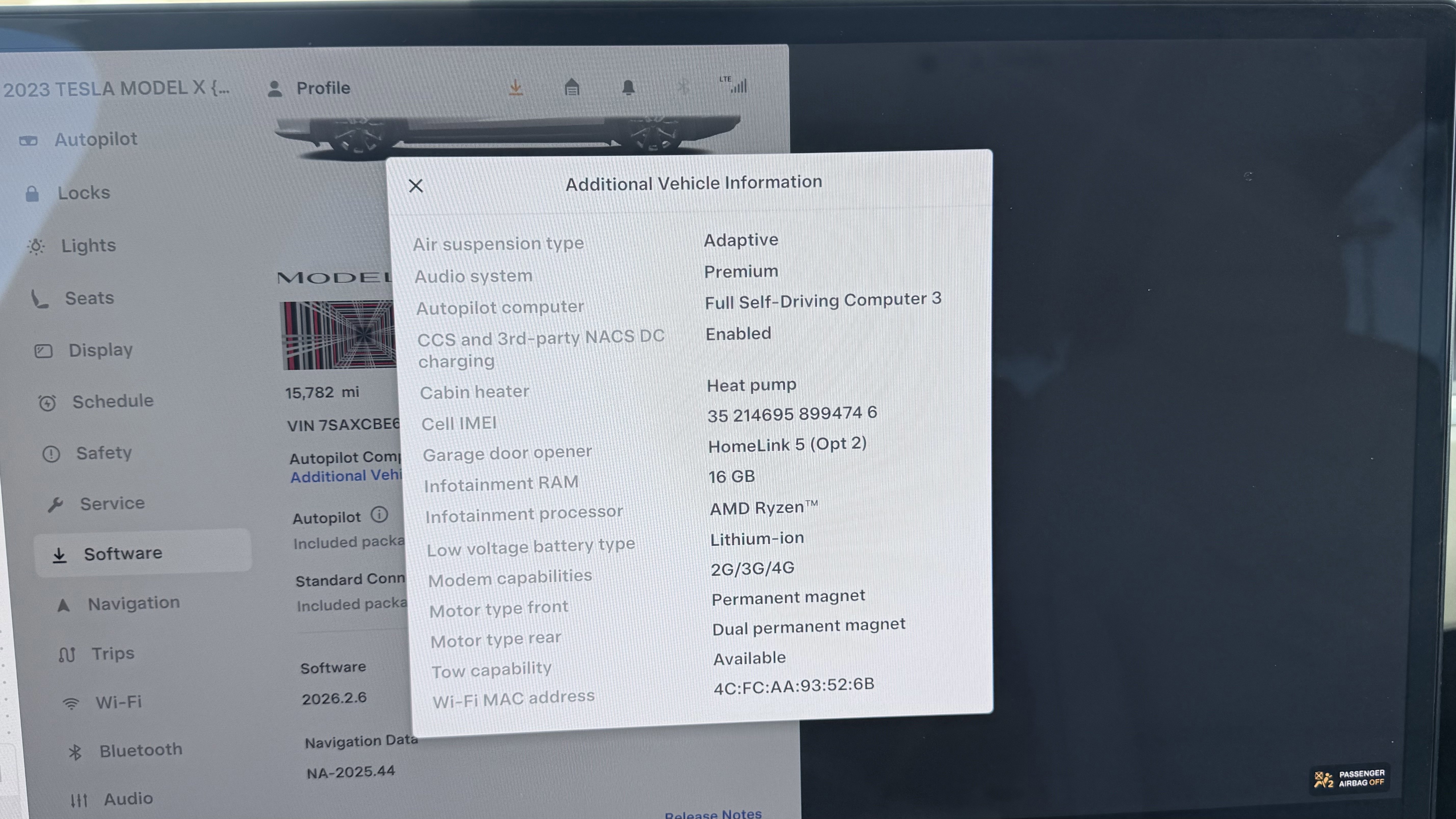 Used 2023 Tesla Model X Plaid image 83