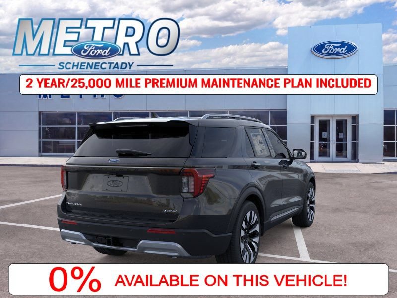 New 2026 Ford Explorer Platinum w/ LUX Leather Package AWD/4WD image 8