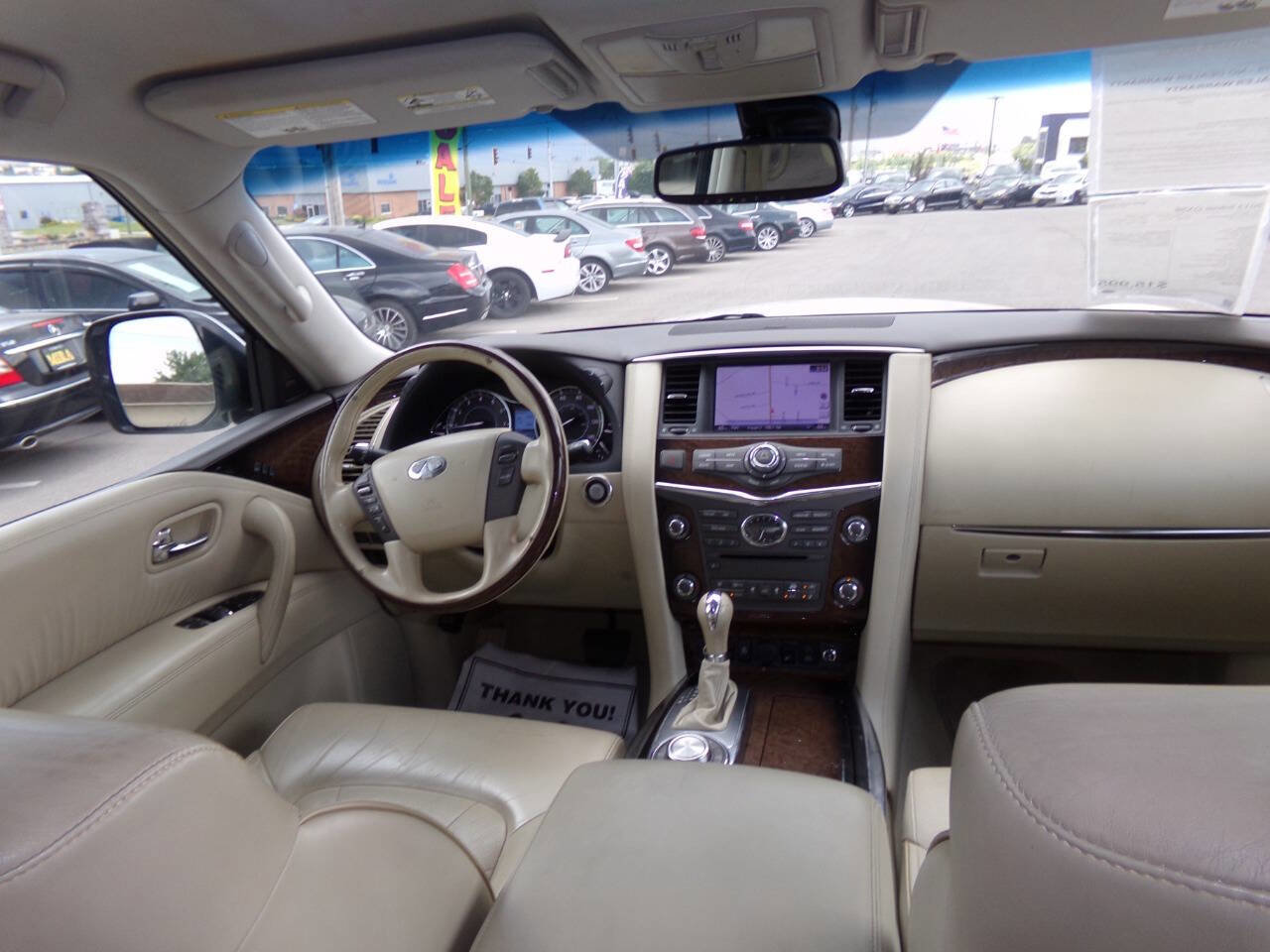 Used 2013 INFINITI QX56 4WD w/ Deluxe Touring Pkg image 36