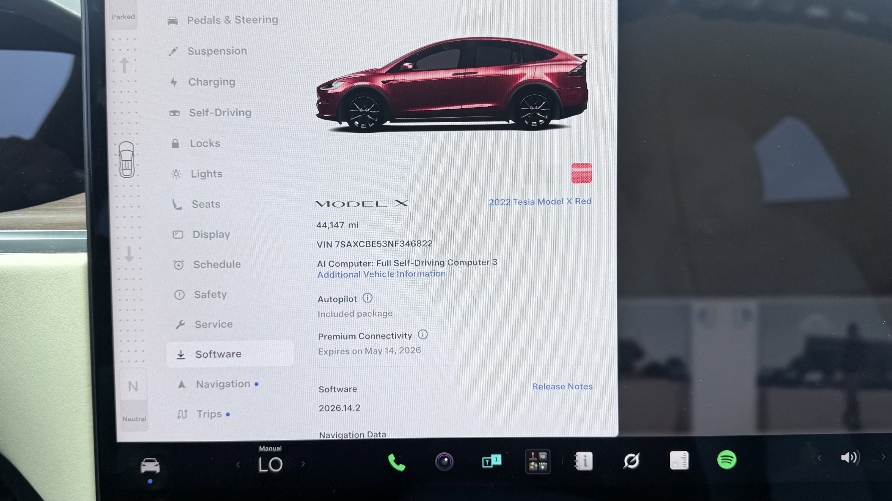 Used 2022 Tesla Model X AWD/4WD image 4