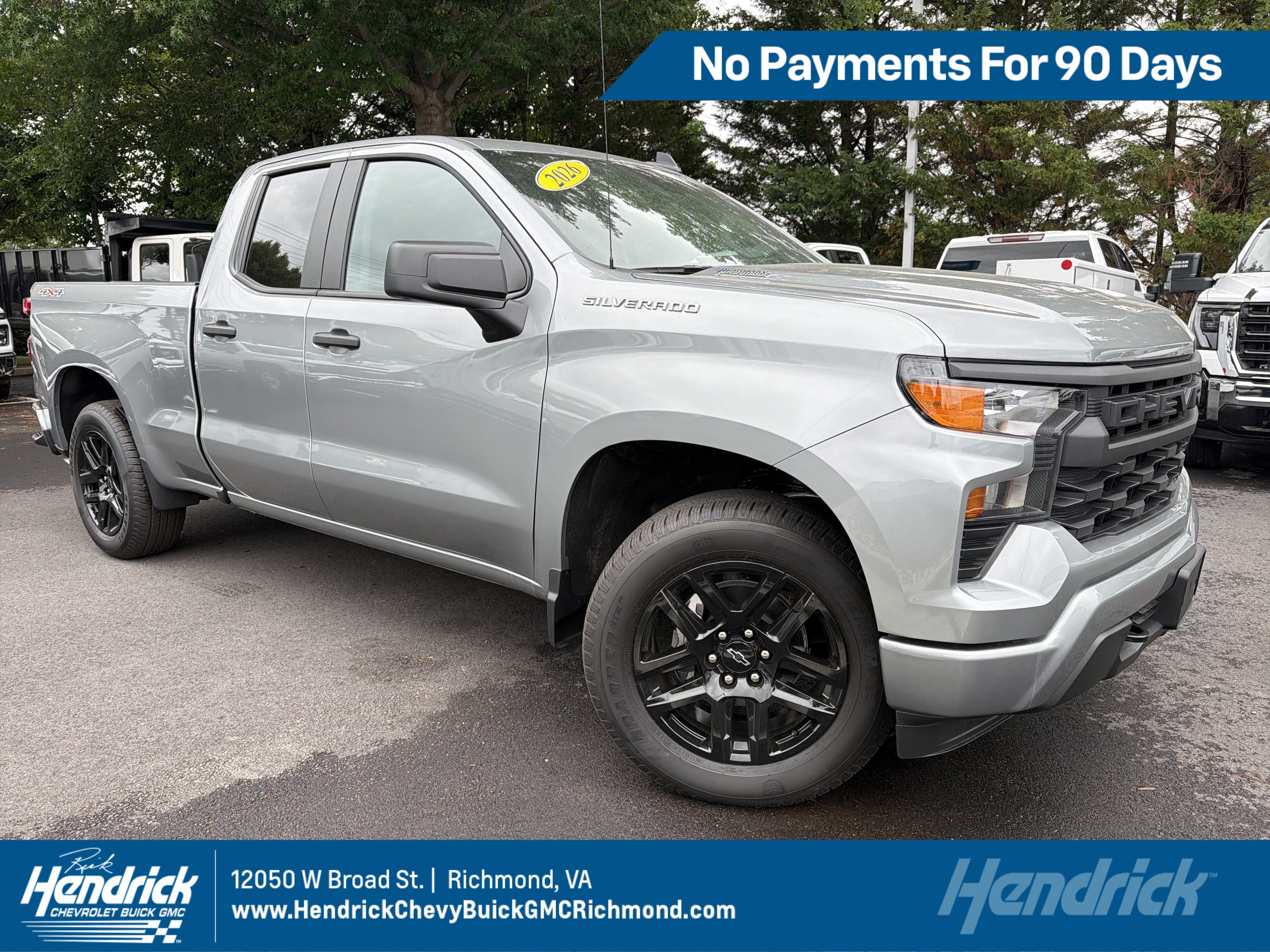 Used 2026 Chevrolet Silverado 1500 Custom AWD/4WD image 1