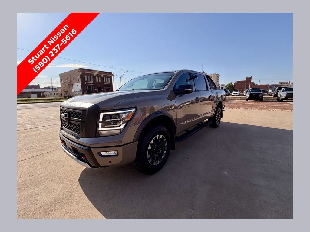 Certified 2023 Nissan Titan PRO-4X w/ Pro-4x Convenience Package AWD/4WD 360° Tour