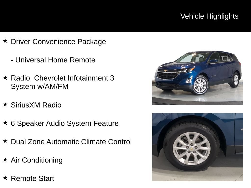 Used 2020 Chevrolet Equinox LT w/ Driver Convenience Package FWD image 13