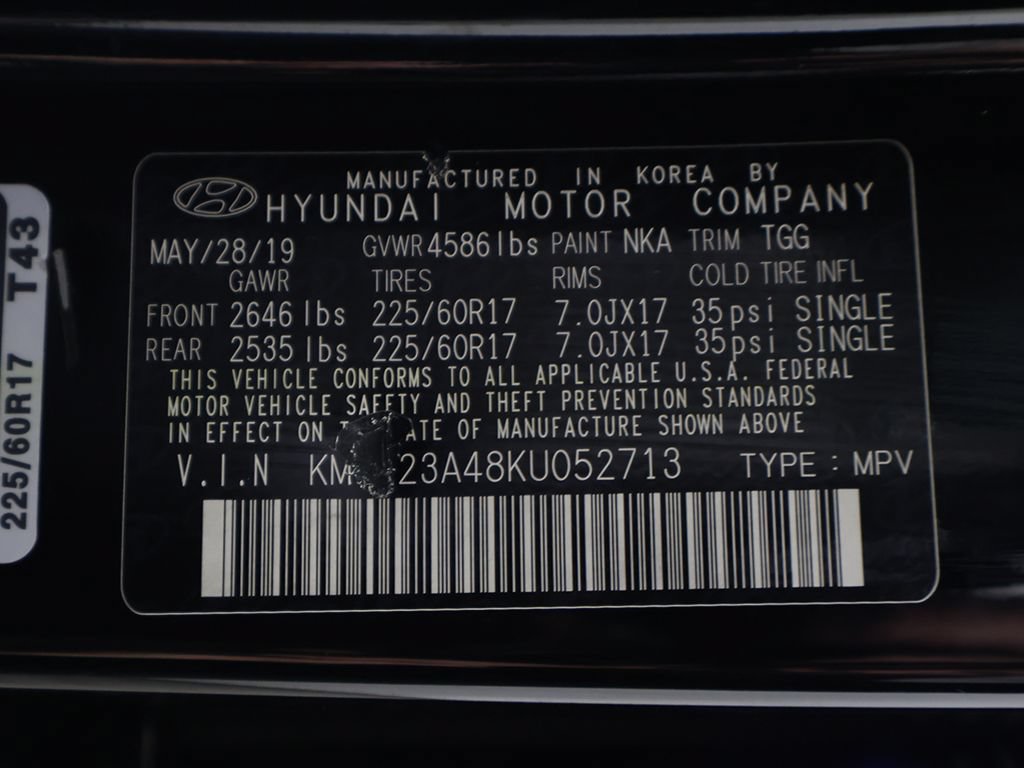 Used 2019 Hyundai Tucson SE FWD image 45