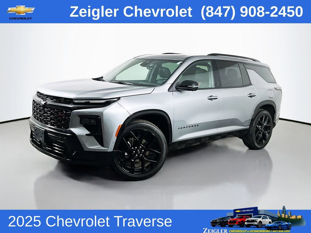 Used 2025 Chevrolet Traverse RS w/ LPO, Floor Liner Package AWD/4WD image 1
