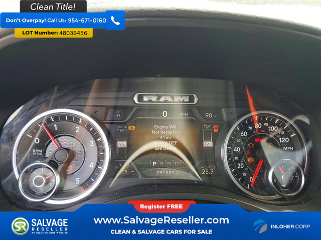 Used 2020 RAM 1500 Laramie RWD image 12