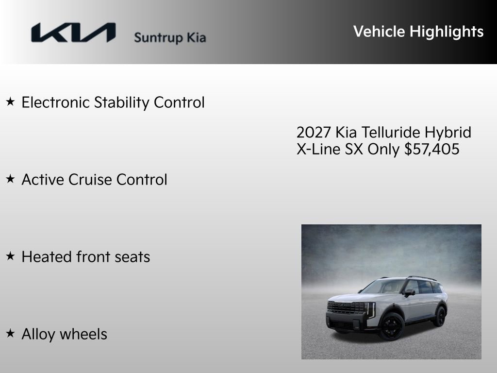 New 2027 Kia Telluride SX X-Line image 15