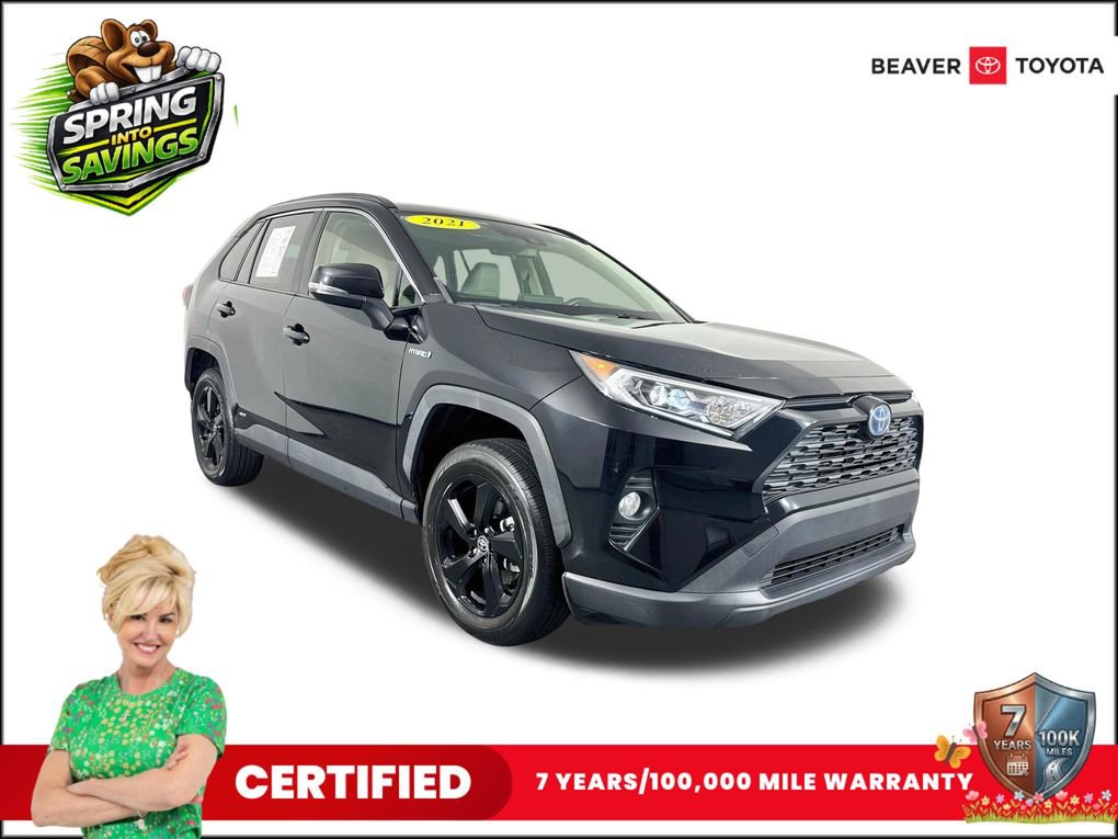 Used 2021 Toyota RAV4 XLE Premium image 1