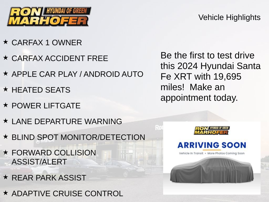 Used 2024 Hyundai Santa Fe XRT AWD/4WD image 2