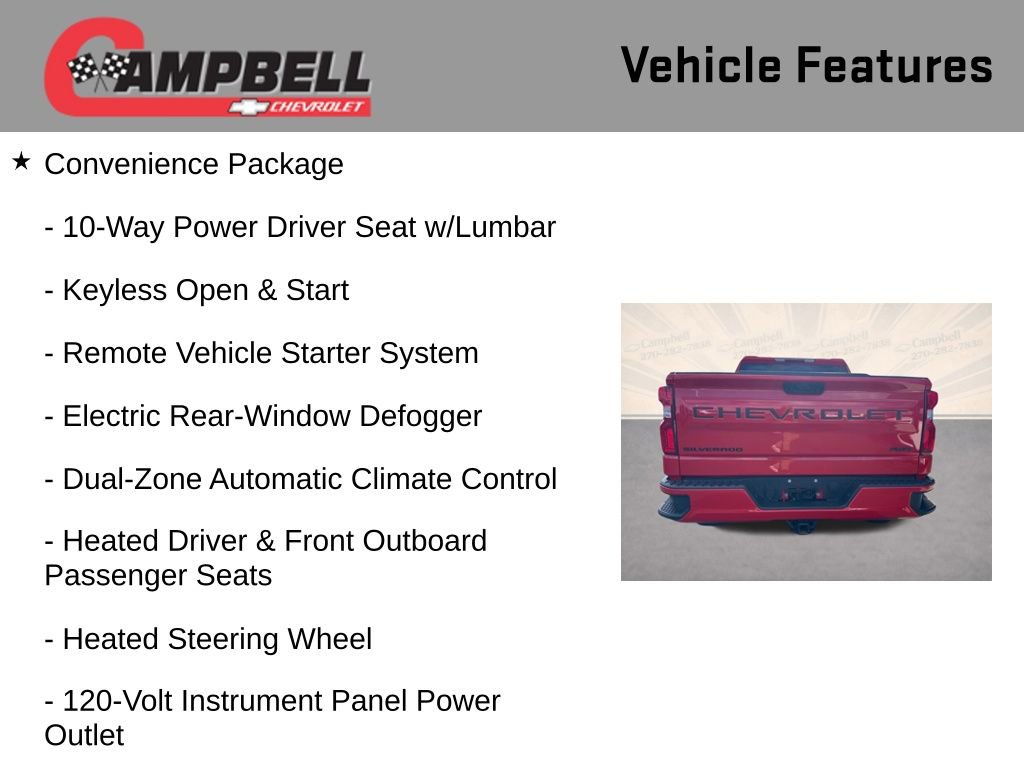 Used 2023 Chevrolet Silverado 1500 RST w/ LPO, Dark Essentials Package image 26