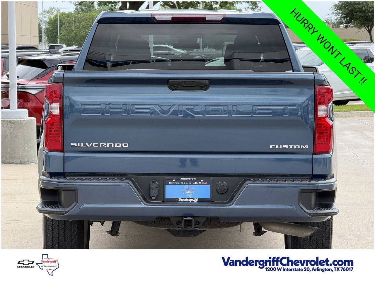 Certified 2024 Chevrolet Silverado 1500 Custom RWD image 5