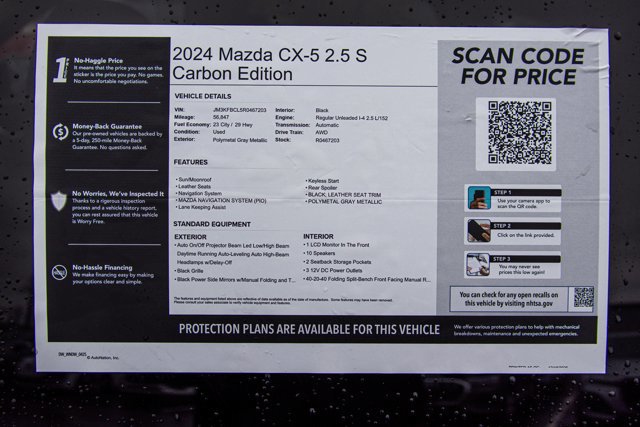 Used 2024 MAZDA CX-5 Carbon Edition image 29