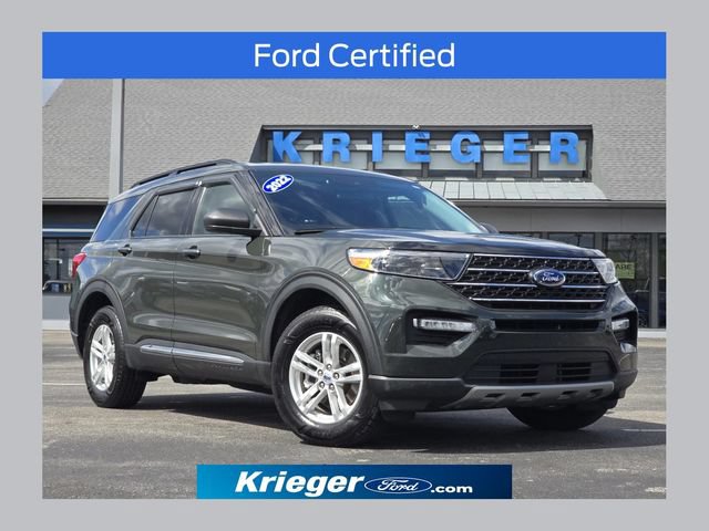 Certified 2022 Ford Explorer XLT w/ Equipment Group 202A AWD/4WD image 1