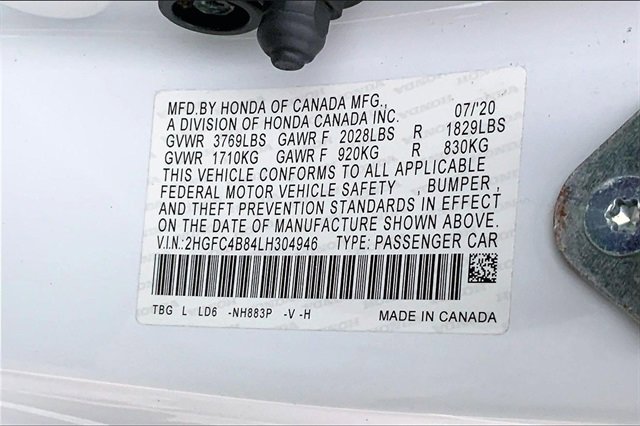 Used 2020 Honda Civic Sport image 21