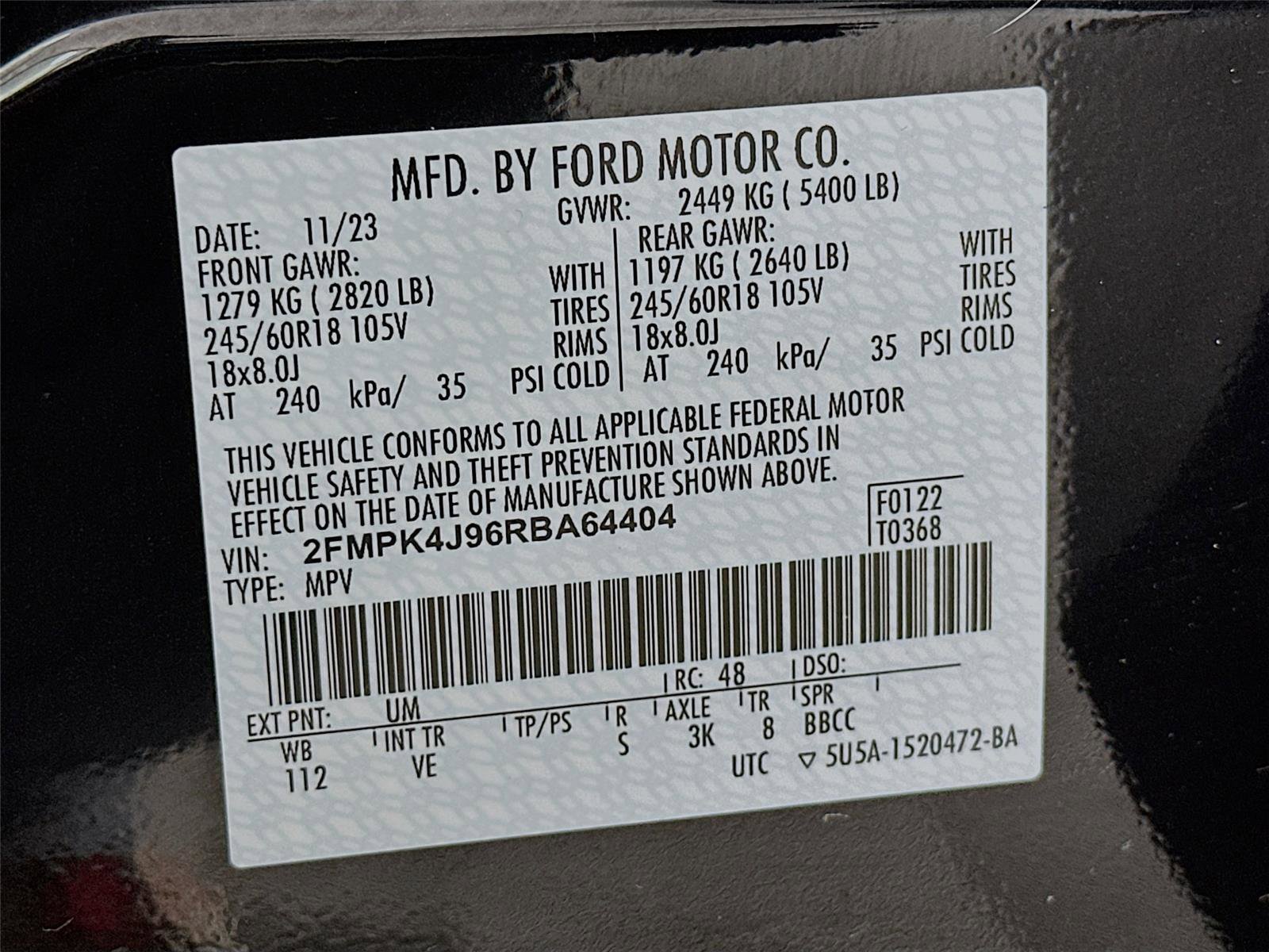 Used 2024 Ford Edge SEL w/ Convenience Package image 28