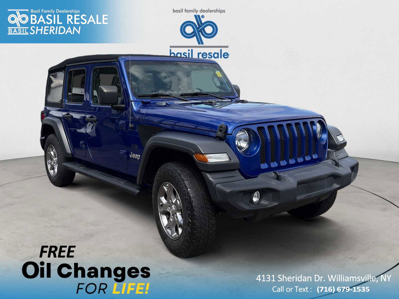 Used 2020 Jeep Wrangler Unlimited Sport image 1