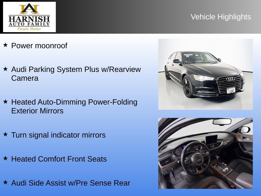 Used 2016 Audi A6 2.0T Premium Plus w/ Premium Plus Package AWD/4WD image 11