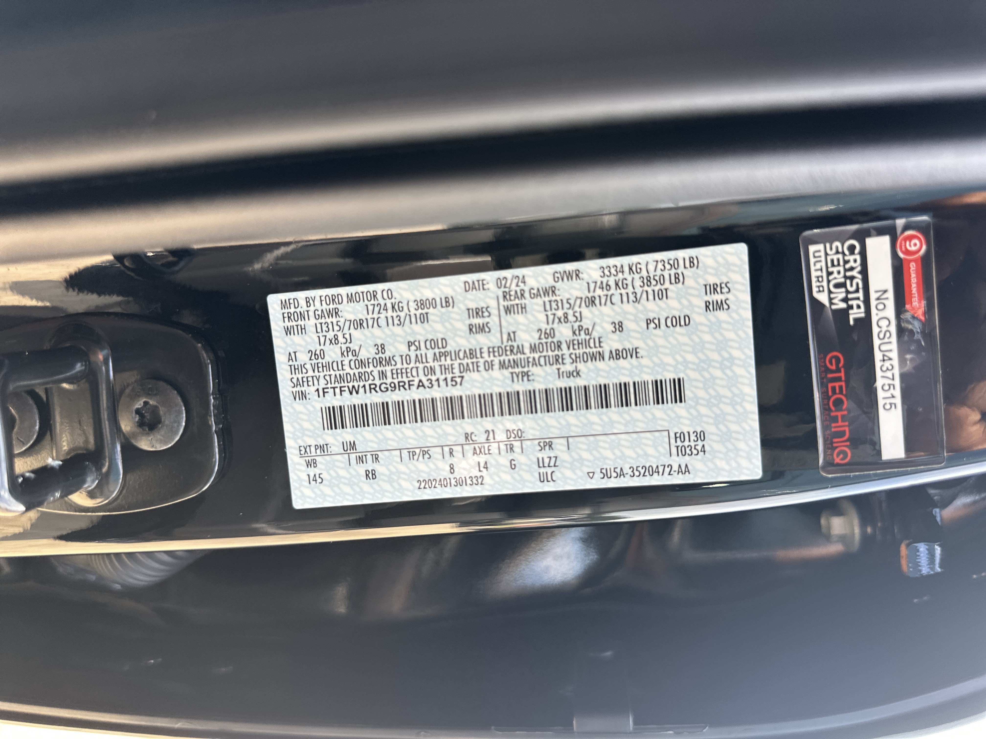 Used 2024 Ford F150 Raptor AWD/4WD image 32