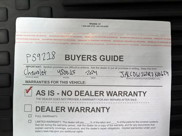 Used 2024 Chevrolet Low Cab Forward 4500 XD RWD image 30