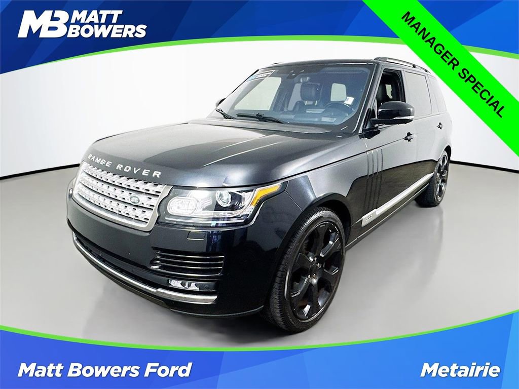 Used 2017 Land Rover Range Rover Long Wheelbase Supercharged
