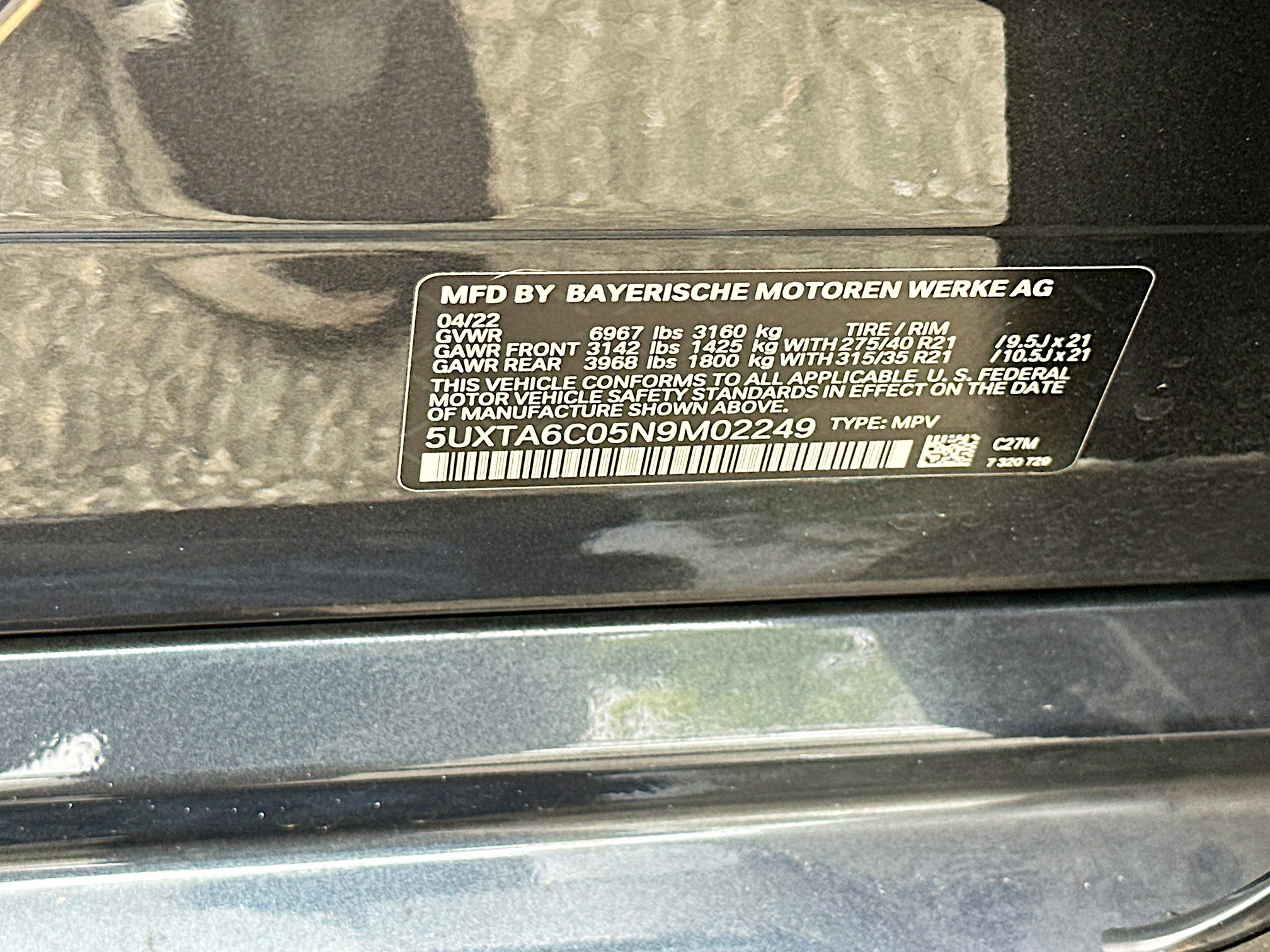 Used 2022 BMW X5 xDrive45e w/ M Sport Package AWD/4WD image 16