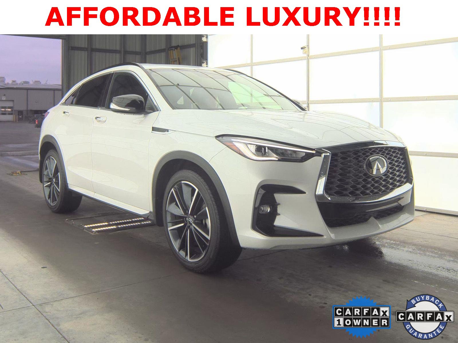 Certified 2023 INFINITI QX55 Luxe w/ Cargo Package