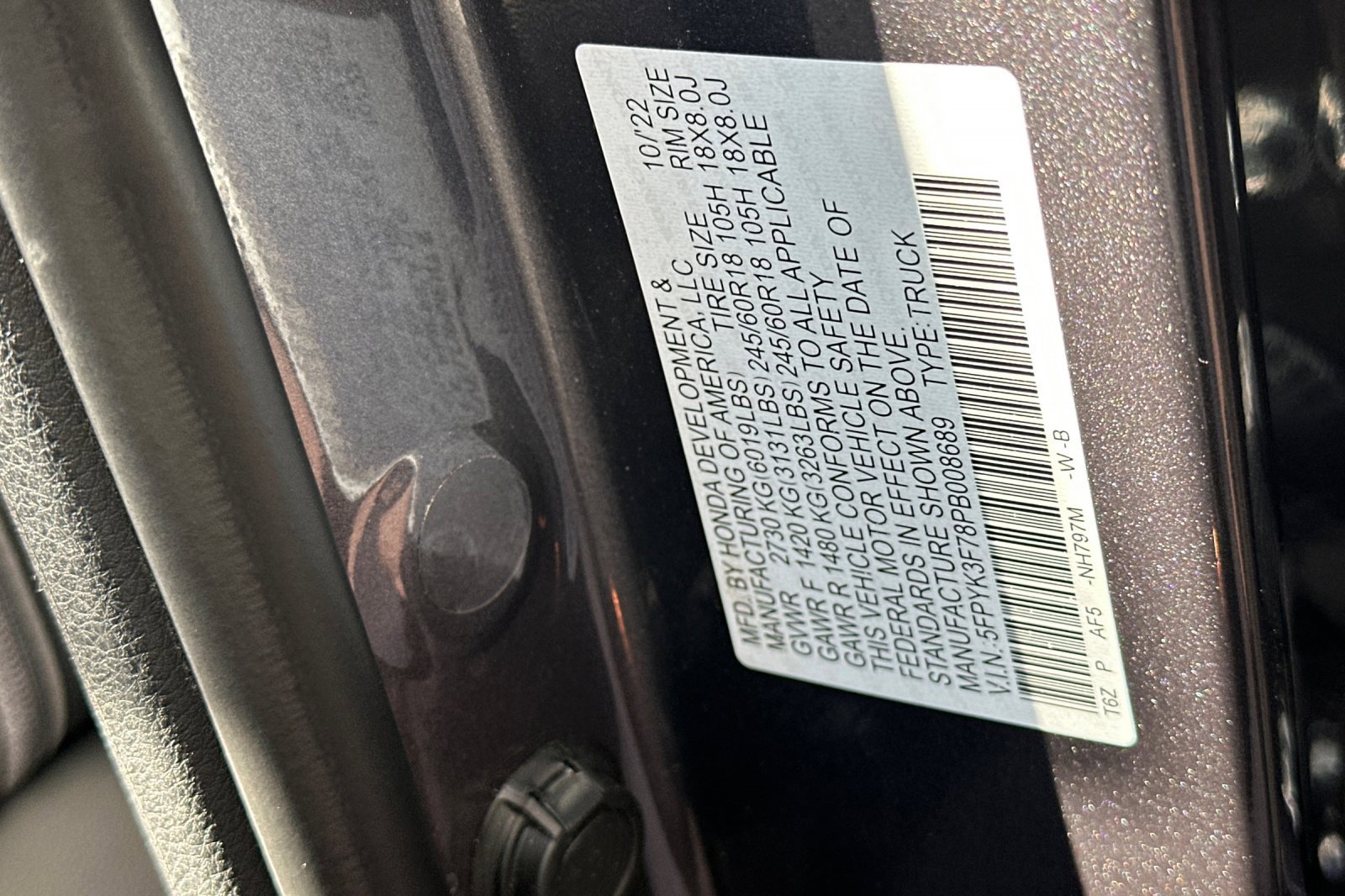 Used 2023 Honda Ridgeline RTL-E image 29