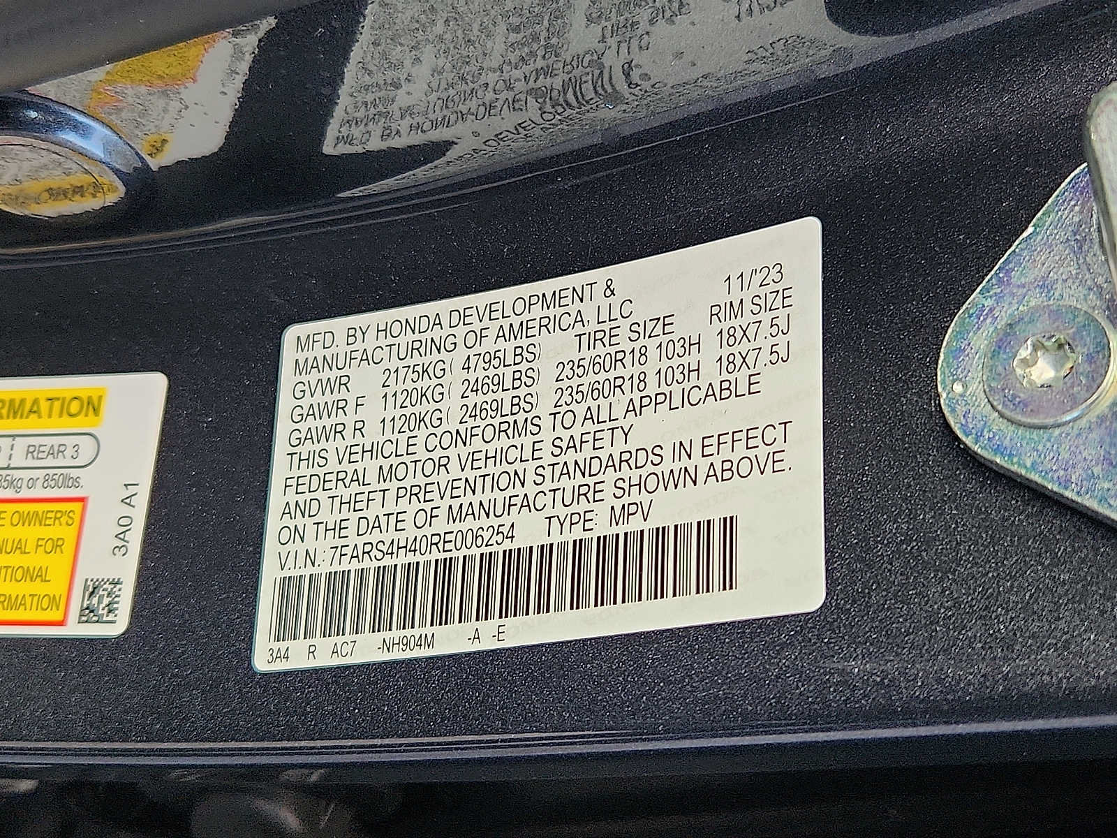 Certified 2024 Honda CR-V EX image 27