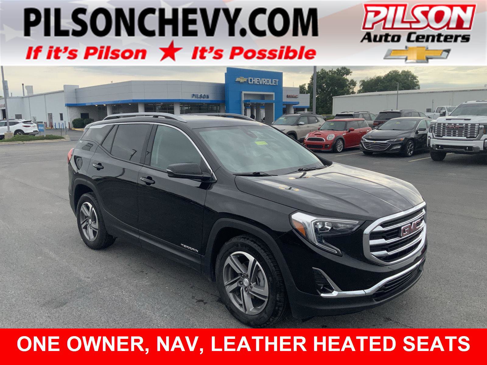 Used 2021 GMC Terrain SLT w/ Infotainment Package II FWD image 1