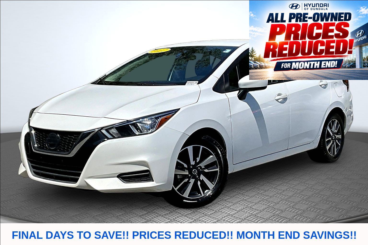 Used 2022 Nissan Versa SV
