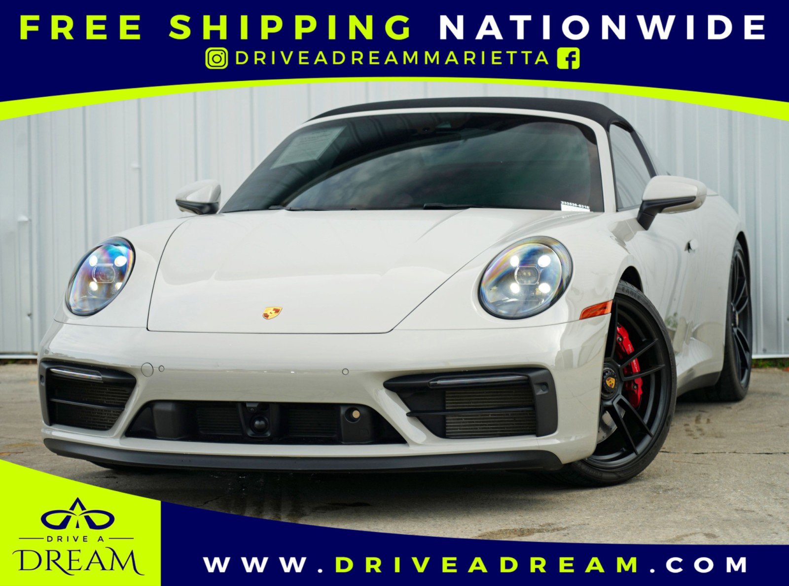 Used 2024 Porsche 911 Targa 4 GTS w/ Premium Package