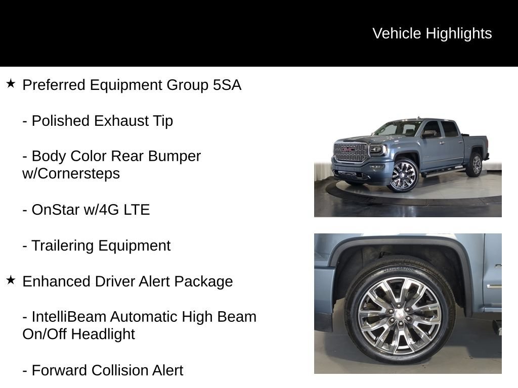 Used 2016 GMC Sierra 1500 Denali w/ Enhanced Driver Alert Package AWD/4WD image 38