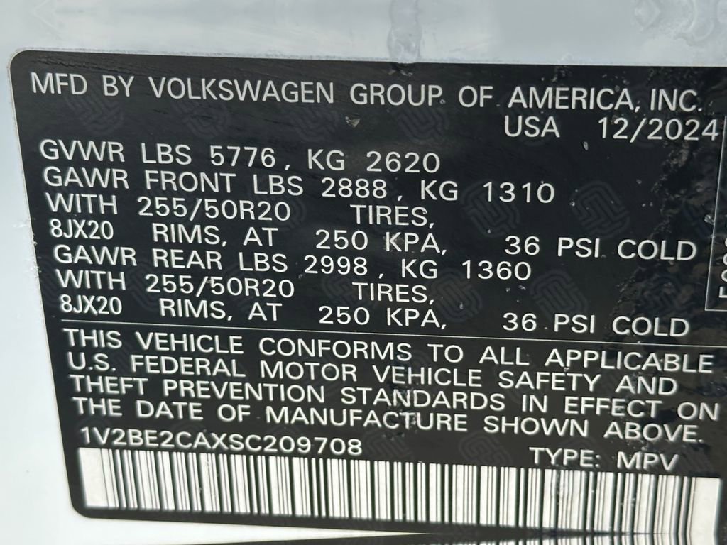 Used 2025 Volkswagen Atlas Cross Sport SEL image 26