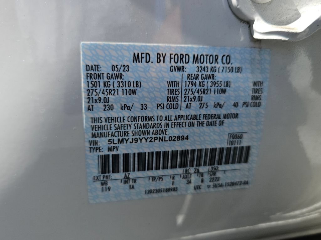 Used 2023 Lincoln Aviator Black Label Grand Touring w/ Class IV Trailer Tow Package AWD/4WD image 16